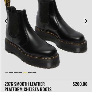 Dr. Martens Chelsea Platform Boots